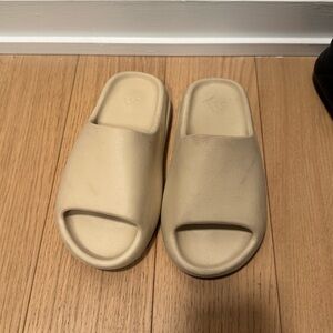 Beige Slide Sandals Adidas